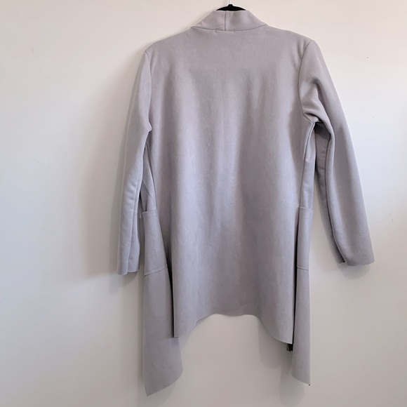 Made in Italy Waterfall style light Jacket in light purple/gery - Picture 4 of 4